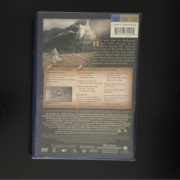 The Lord of the Rings: The Return of the King DVD - Picture 2 of 5